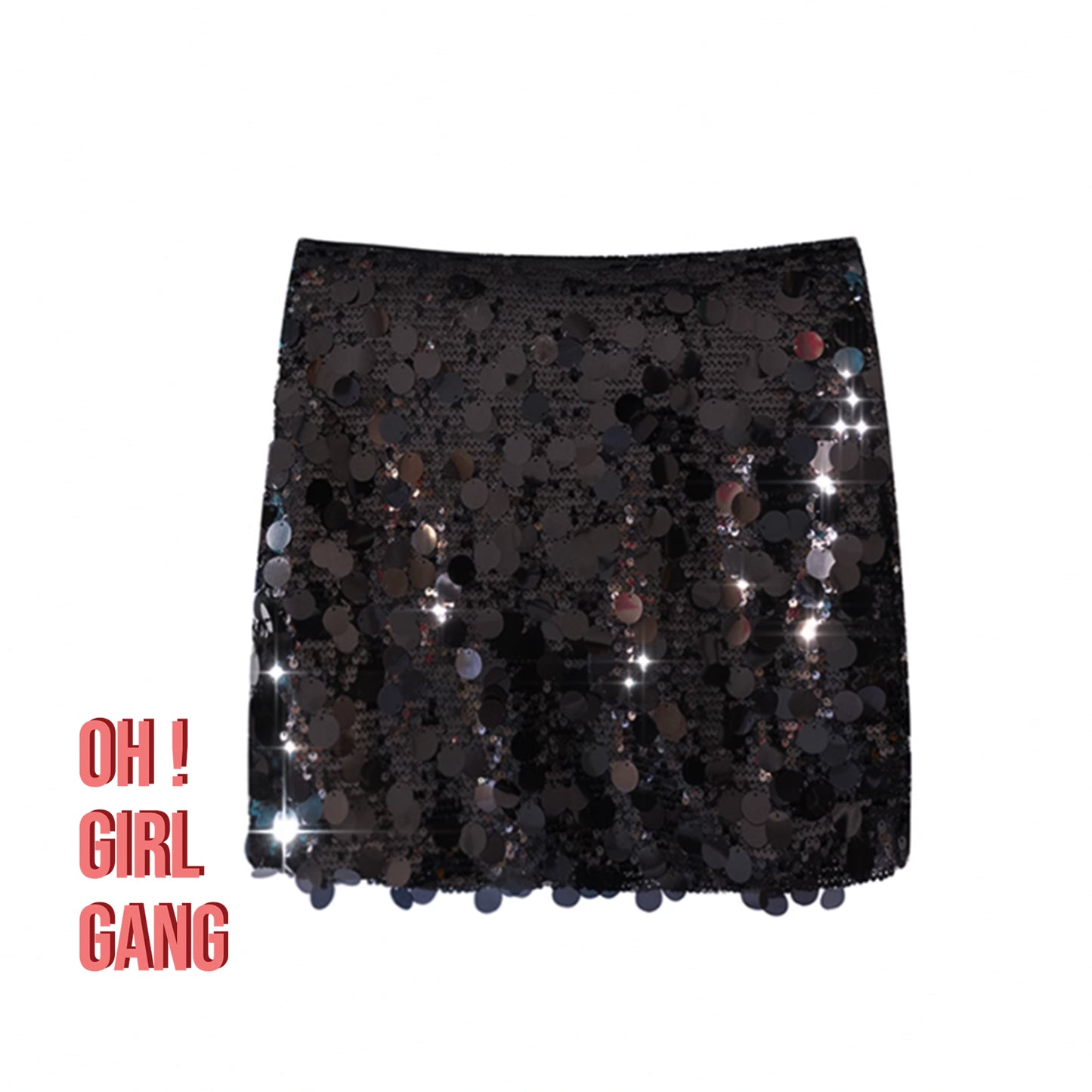 Sequin Mini Skirt