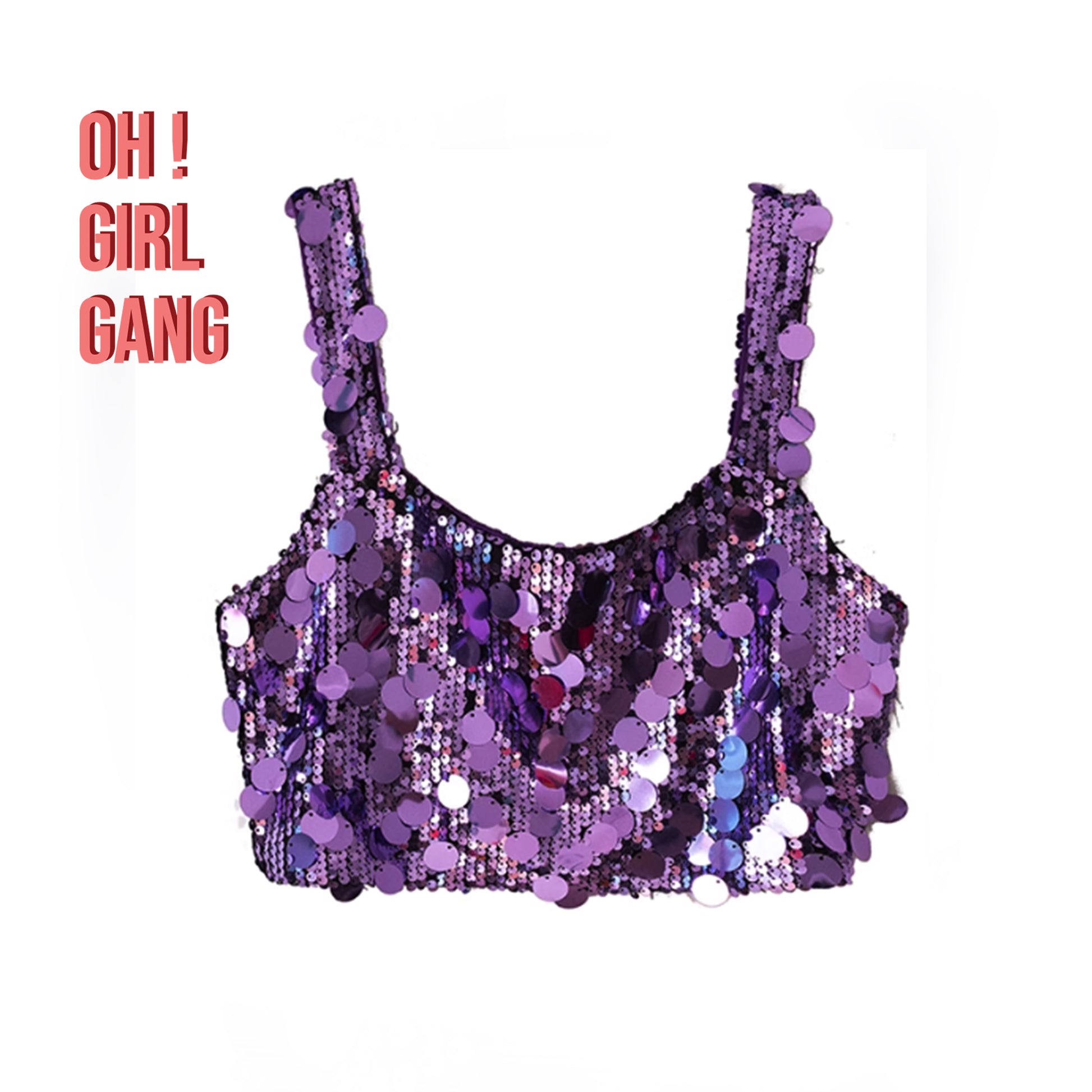 #SequinTop #CroppedTop #BlingTop #FestivalOutfit #PartyWear #RaveStyle #ConcertLook #Clubwear #Y2KTop #StatementStyle #OhGirlGang #GlamFashion #BlingBling #GlitterTop #NightOutLook #OneSizeTop #ColorfulGlam