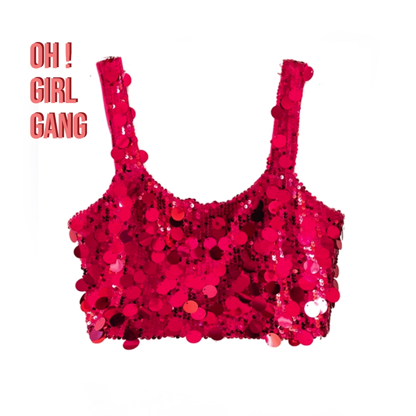 #SequinTop #CroppedTop #BlingTop #FestivalOutfit #PartyWear #RaveStyle #ConcertLook #Clubwear #Y2KTop #StatementStyle #OhGirlGang #GlamFashion #BlingBling #GlitterTop #NightOutLook #OneSizeTop #ColorfulGlam
