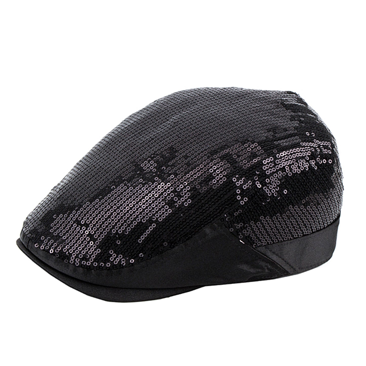 Sequin flat cap unisex summer hat