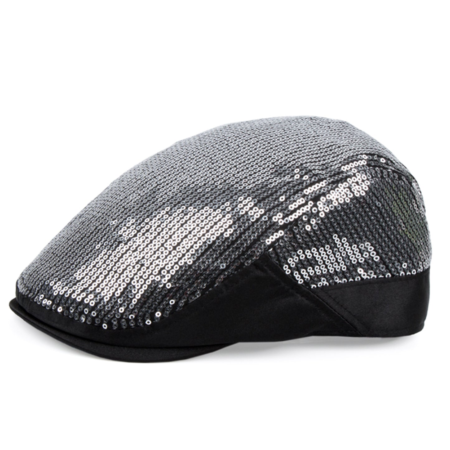 Sequin flat cap unisex summer hat