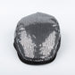 Sequin flat cap unisex summer hat