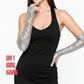 Half Finger Sequin Opera Gloves: Silver & Red Satin, Drag, Party Costume, Sparkling Gloves