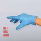 Blue GENUINE LEATHER short gloves, Brown, light blue, Red Fine quality touch screen real leather gloves (25cm), Winter keep warm glove