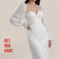 Boho Style - Detachable Sheer Sleeves for Brides (with sizes)