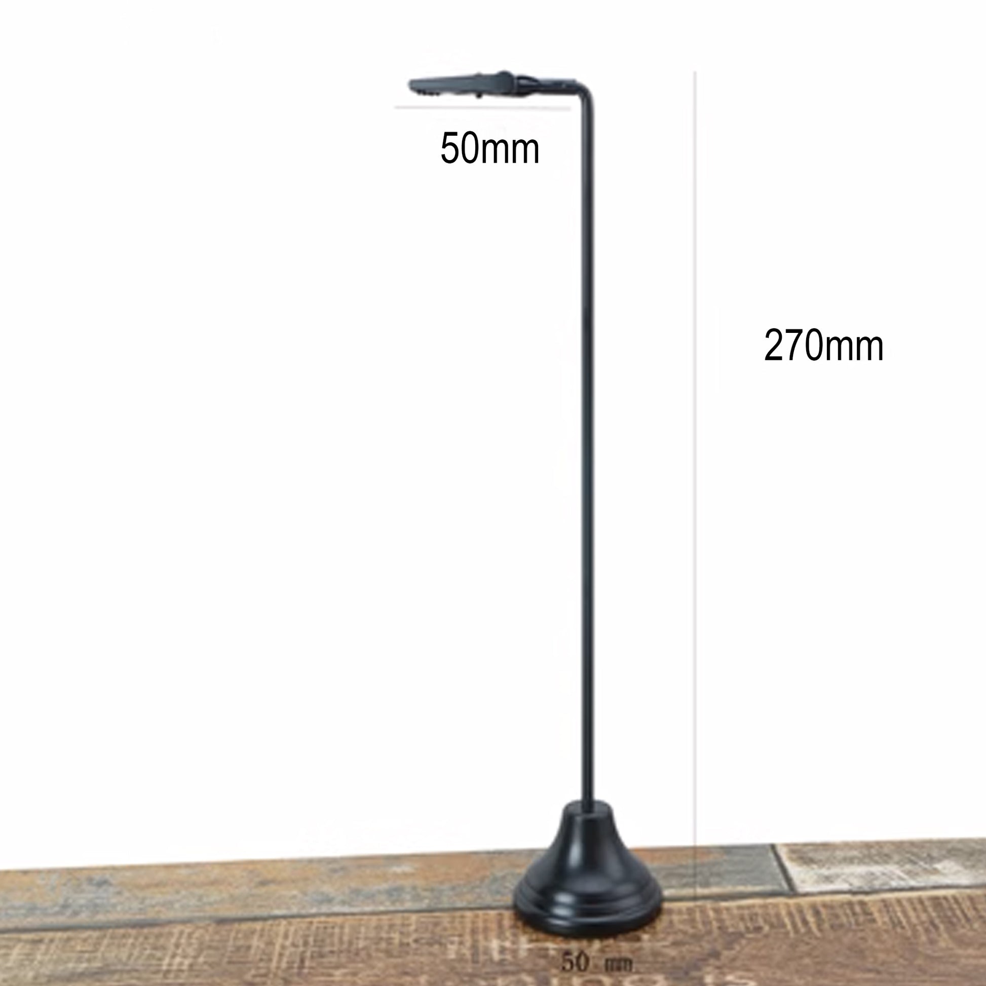 Matt Black Table Number Stand: Chic Wedding Place Card Display Brass Stand, Gold, Rose gold, Silver Signage Gold Price card stand