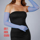 Light Blue Mesh touch-screen gloves (70cm long) in multiple colors