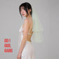 Mint Green Two-Layer Bridal Veil