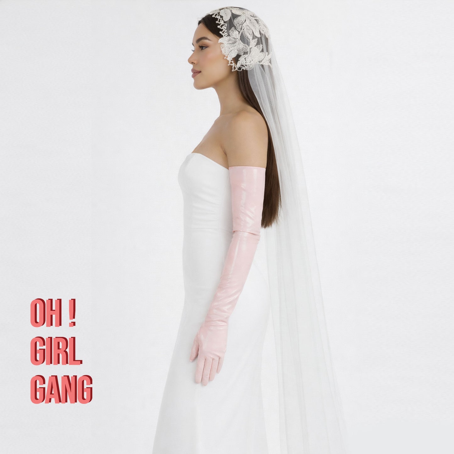 Bridal Juliet Cap Veil, 1920's style