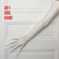 Ivory White Long Nails Spandex Opera Gloves | Red, Black Devils Gloves, Drag queen, Raves, Concert Festival Stage, Costume Gloves with Nails