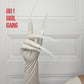 Ivory White Long Nails Spandex Opera Gloves | Red, Black Devils Gloves, Drag queen, Raves, Concert Festival Stage, Costume Gloves with Nails