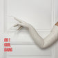 Red Nails Spandex Opera Gloves