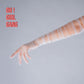Tulle gloves 90cm long: Elegant bridal white opera gloves