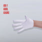Black 13cm Ultrashort Faux Patent Synthetic Leather Half Palm Gloves, 7 colors - pointed latex gloves, Festival, Party evening grown gloves