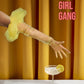 New color Original! Yellow Lace Long Gloves with Puff Tulle (90cm)