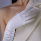 Elegant White Opera Gloves, Elbow length Patent Leather Evening Gown Gloves.Party costume, Tea Party gloves, Cyber Futuristic fashion gloves. Oh Girl Gang Gloves