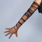 New! Pink Tulle gloves 90cm long: Elegant bridal white opera gloves. Oh girl gang