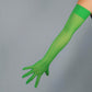 New! Hot Pink, Indigo Blue, Green Mesh Gloves | Stretchy Elastic Opera Gloves. Oh Girl Gang