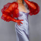 White Long Gloves with Puff Tulle, Pink, Lavender, Nude color sleeves gloves. Oh Girl Gang Gloves