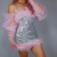 Lace Long Gloves with Puff Tulle, Pink, Lavender, Nude color sleeves gloves. Oh Girl Gang