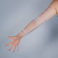 New! Pink Tulle gloves 90cm long: Elegant bridal white opera gloves. Oh girl gang