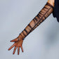 New! Pink Tulle gloves 90cm long: Elegant bridal white opera gloves. Oh girl gang