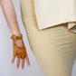 Half-finger gloves, Coloured leather gloves, Semi-finger gloves, Genuine leather gloves, costume gloves. Oh Girl Gang Gloves