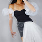Original! Iconic Lace long gloves with puff tulle,90cm long gloves, for Evening gloves, Bridal gloves, Wedding gloves or Party costumes. Bridal Gloves. Oh Girl Gang Gloves