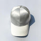 Satin Baseball Cap Light pink Satin Snapback Gorras | Satin hat | Satin cream color cap | Rave style | Hiphop street fashion Oh Girl Gang