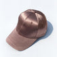 Satin Baseball Cap Light pink Satin Snapback Gorras | Satin hat | Satin cream color cap | Rave style | Hiphop street fashion Oh Girl Gang