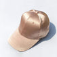 Satin Baseball Cap Light pink Satin Snapback Gorras | Satin hat | Satin cream color cap | Rave style | Hiphop street fashion Oh Girl Gang