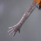 Red shinny Sequin Opera gloves | Bling Bling Satin gloves (70cm) | Party Costume, Sparkly Evening gloves | Bridal gloves | Party gloves | Oh Girl Gang Gloves