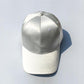 Satin Baseball Cap Light pink Satin Snapback Gorras | Satin hat | Satin cream color cap | Rave style | Hiphop street fashion Oh Girl Gang