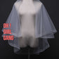 Classic Wrist length Veil with 2 layers. Quality soft tulle veil in white or Ivory color, Blusher Veil, bachelorette party veil. Oh Girl Gang Bridals