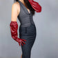 Elegant puff 50cm Leather Gloves, Unisex fashionable gloves, White leather, Black leather, Grey leather, Brown leather, Burgundy leather. Oh Girl Gang Gloves