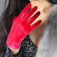 Rose Pink Opera Velvet Gloves (60cm, 40cm, 22cm) elbow length | Evening gown, wedding & party costume gloves, Steam punk gloves | Oh Girl Gang Gloves